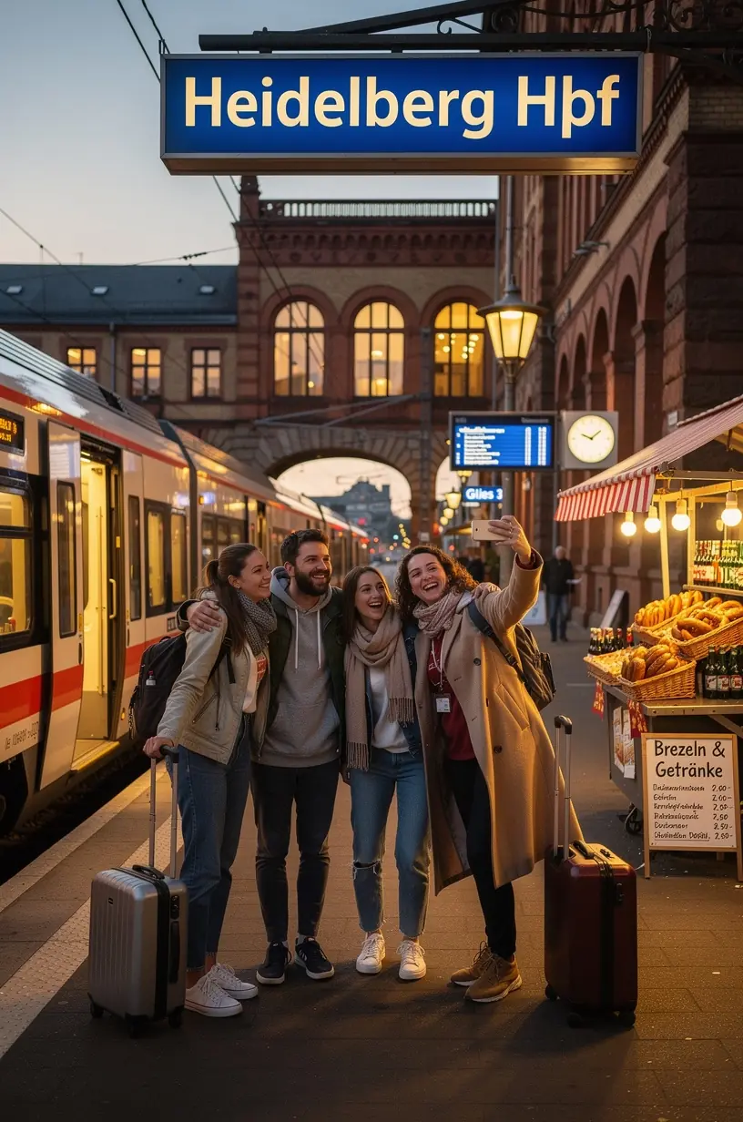 Karte zeigt vernetzte Bahnstrecken zwischen deutschen Großstädten und Naturschutzgebieten